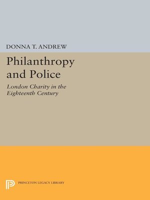 cover image of Philanthropy and Police
